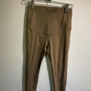 Fabletics High-Waist Leggings in Olive Brown